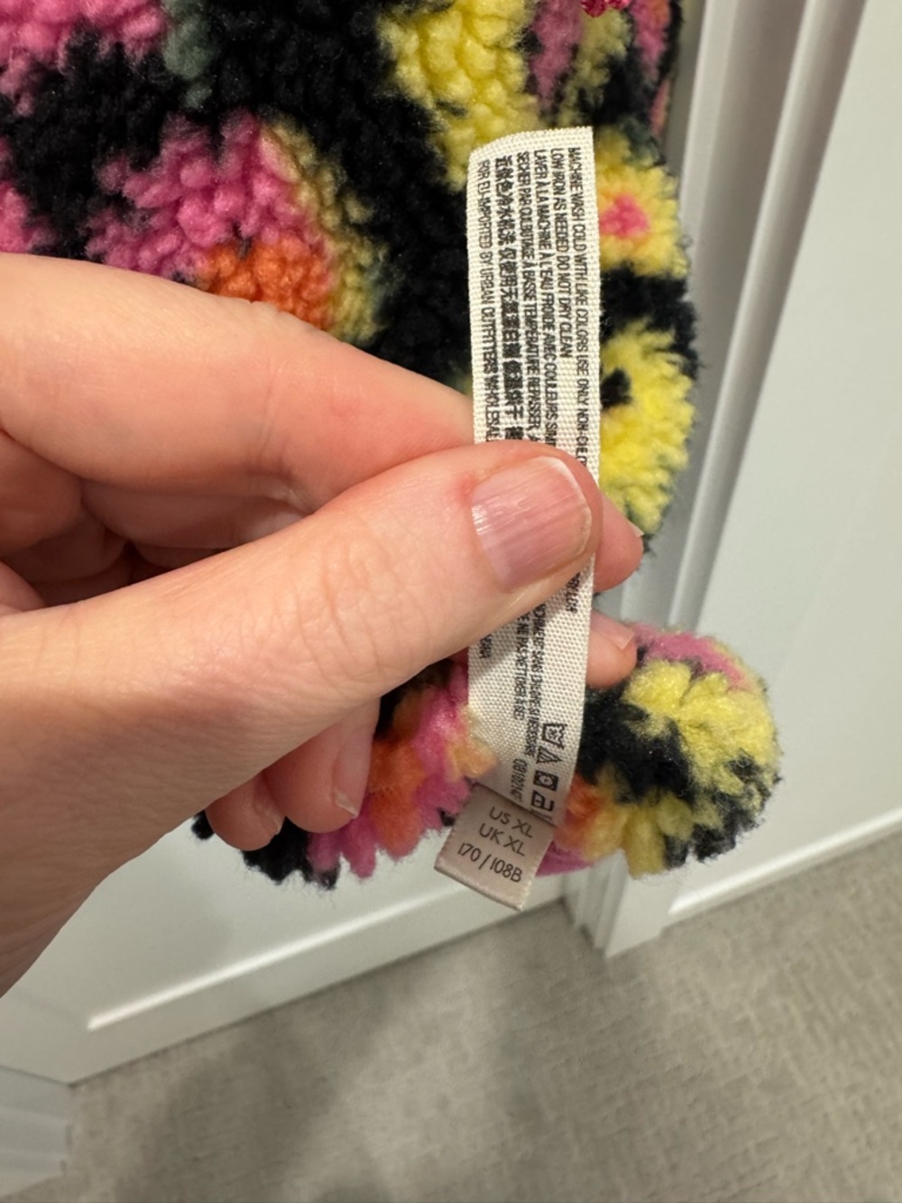 Free People Rocky Ridge Hit the Slopes fleece - Pink & Yellow daisy print - Picture 6 of 7